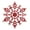 Red, variant on BadPiggies 4" Glitter Snowflake Christmas Ornaments, 24Pcs Sparkly Snowflakes Hanging Crafts for Xmas Tree Decorations (Gold)