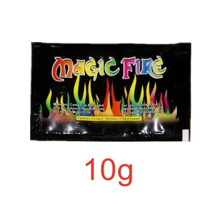 

magic fire colorful flame powder bonfire sachet pyrotechnic magic trick