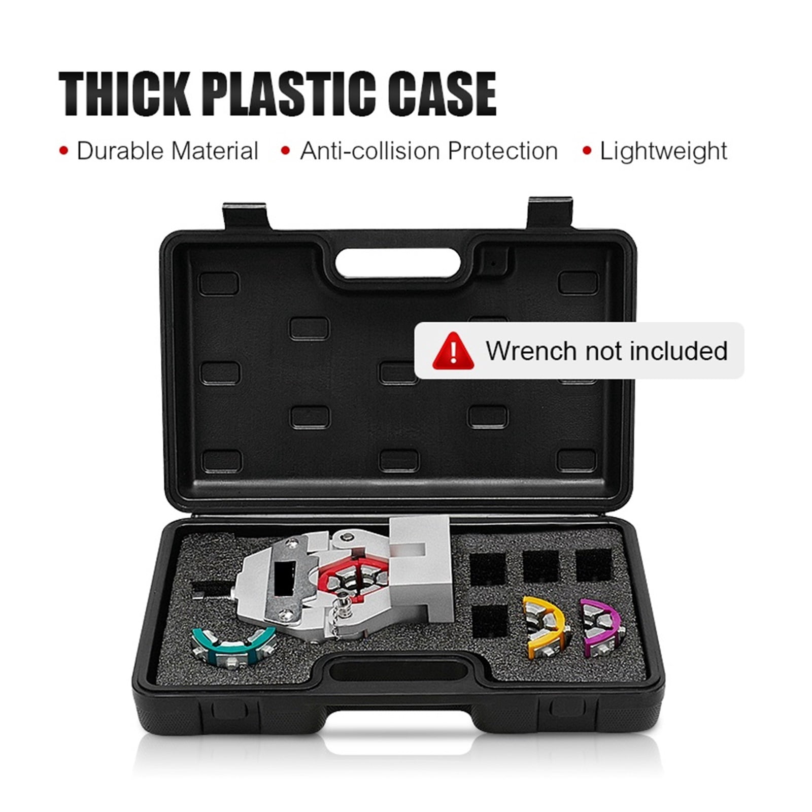 Mechanical Hose Crimper Kit Hydraulic Press Manual A/C Hose Crimper Handheld Hose Crimping Tools ,Comfortable Operation