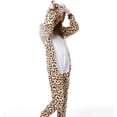 thumbnail image 5 of Pijama Unisex de una pieza para adultos, mono de oso, leopardo, Animal, disfraz de Halloween, Navidad, Cosplay, ropa de dormir, monos de Anime de dibujos animados, 5 of 5