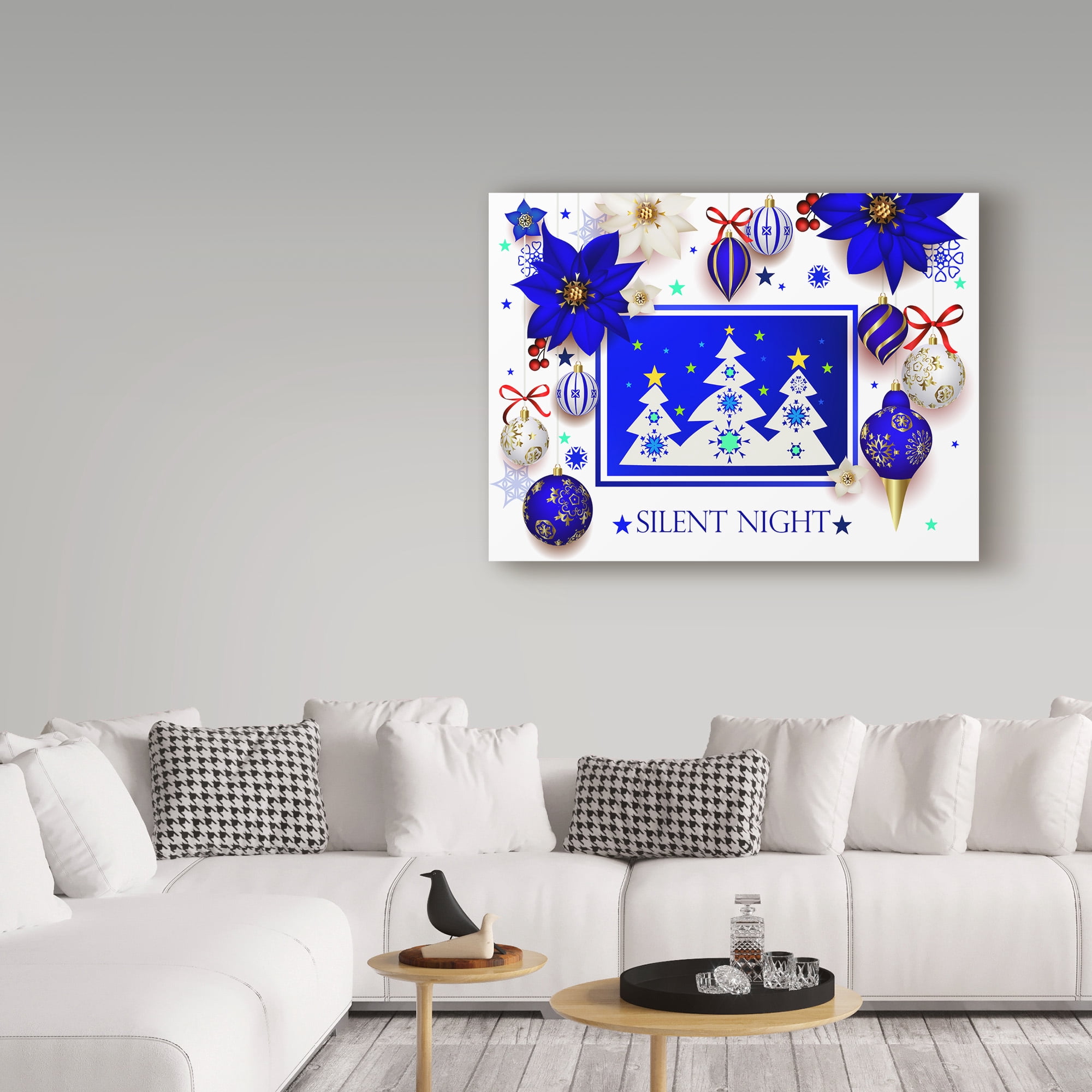 Trademark Fine Art 'Christmas Bright Composition 2' Canvas Art by Maria Rytova