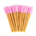 thumbnail image 1 of 100/50 Uds. Cepillos desechables para pestañas, herramientas de extensión de pestañas, cepillo para cejas, aplicador de varitas para máscara, coladores, cosmético para pestañas Dengxun unisex, 1 of 2