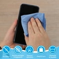 thumbnail image 5 of Uxcell Glasses Cleaning Cloth 7.87" x 7.87", Microfiber Eyeglasses Cleaner Cloths Soft Absorbent Rags, Blue 24 Pcs, 5 of 7