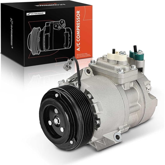 A-Premium Air Conditioner AC Compressor with Clutch Compatible with Suzuki Kizashi 2.4L 2010-2013, Grand Vitara 2.4L 2009-2013