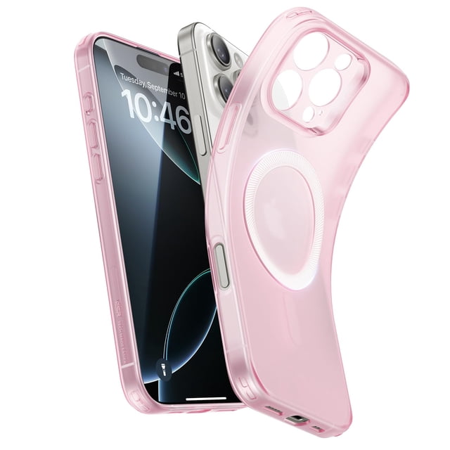 Funda de teléfono ESR Zero Series para iPhone 16 Pro MagSafe Pink