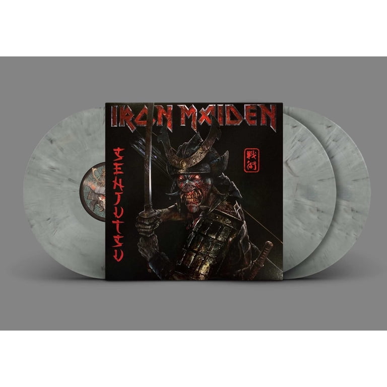 Iron Maiden - Senjutsu - Silver & Black Marble Colored Vinyl