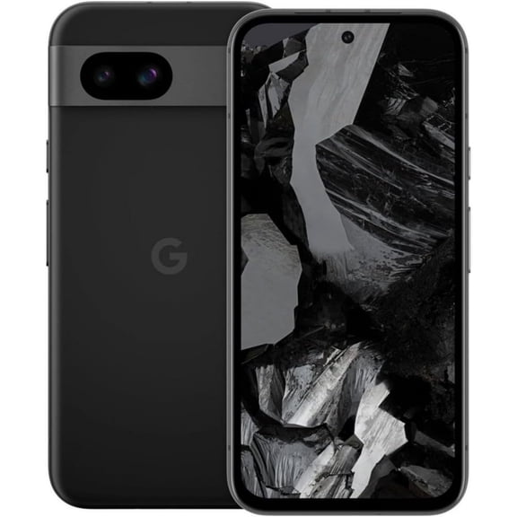 Restored No Plan-Unlocked Device Google Pixel 8a Cell Phone 4492 mAh Battery 8 GB RAM 128 GB Storage Black