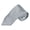 Silver Gray, variant on INSPIRE CHIC Men's Solid Grid Patterned Necktie Formal Dress Business Checked Ties One Size Silver Gray