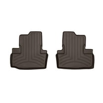 WeatherTech Custom Fit FloorLiners compatible with Cadillac ATS, ATS-V - 2nd Row (2-Piece Liner), Cocoa