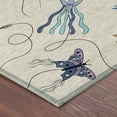 thumbnail image 2 of Addison Rugs Chantille Indoor/Outdoor Transitional Kids Beige Machine Washable Round Rug, 8' x 8', 2 of 6
