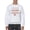 White, variant on Closed Minds Closed Mouths Tee Sweatshirt Men's