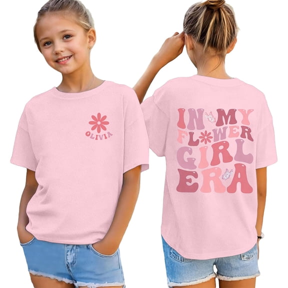 oqasdz Graphic Print Girls and Boys Short Sleeve Tees with Funny Designs Shirts for Kids ands Youth Breathable Cozy Performance Casual Outdoor