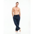 thumbnail image 4 of Brooklyn-Jax Men's Microfleece Pajama in small size and colors Charcoal, Navy, 4 of 7