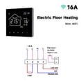 thumbnail image 2 of Tuya Smart Thermostat, LCD Display Touch Screen For Electric Floor Heating Water/Gas Boiler Temperature Remote Controller ,Save Energy, 2 of 7
