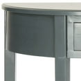 thumbnail image 4 of SAFAVIEH Abram Solid Country Demilune Console with Storage Drawer, Steel Teal, 4 of 5