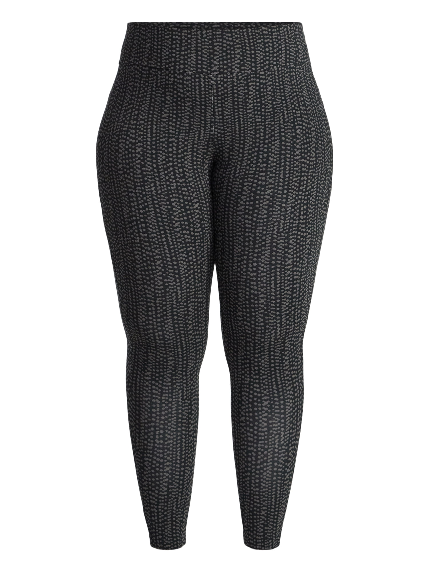 Terra & Sky Women's Plus High Waist Full Length Leggings, Sizes 0X-5X