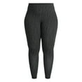 thumbnail image 4 of Terra & Sky Women's Plus High Waist Full Length Leggings, Sizes 0X-5X, 4 of 5