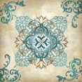 thumbnail image 2 of Knutsen, Conrad 26x26 Gold Ornate Wood Framed with Double Matting Museum Art Print Titled - Arabesque IV, 2 of 4
