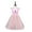 Pink, variant on Girls Unicorn Princess Dress Flower Rainbow Tulle Dress Party Dress for 3-8 Years Old