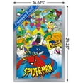 thumbnail image 3 of Marvel Comics - Spider-Man - 90s Animated Wall Poster, 14.725" x 22.375", Framed, 3 of 3