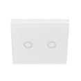 thumbnail image 4 of eWeLink 2CH T433 86 Type Panneau Tactile Mural de Luxe Adhésif 433MHz Télécommande Sans Fil RF Modules d'Automatisation 2 Gang Support Tous les Produits RF 433MHz Lampe de Contrôle d'Escalier, 4 of 7