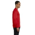 thumbnail image 3 of The Gildan Adult DryBlend 56 oz, 50/50 Long Sleeve T-Shirt - RED - M, 3 of 4