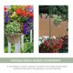thumbnail image 3 of unbranded 1Jgo Macetero Colgante Vintage Dorado Para Plantas Con Moderno Y, 3 of 6