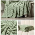 thumbnail image 5 of Dmlowu Extra Large Throw Blanket - 28x40" Cozy Fleece Blanket, Comfortable Breathable Throw Blanket for Couch Sofa Bed, Warm Fluffier Fuzzy Blanket, 5 of 6
