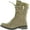 Taupe, variant on Forever Link Women's Mango-31 Quilted Zipper Accent Riding Boots