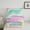Pink Green Blue Purple Yellow, variant on Castle Fairy Ombre Stars 3 Pieces Queen Comforter Set,Gradient Rainbow Ultra Soft Bedding Sets,Tie Dye Bedding Comforter Set,Ultra Soft Starry Sky Home Decor,Reversible