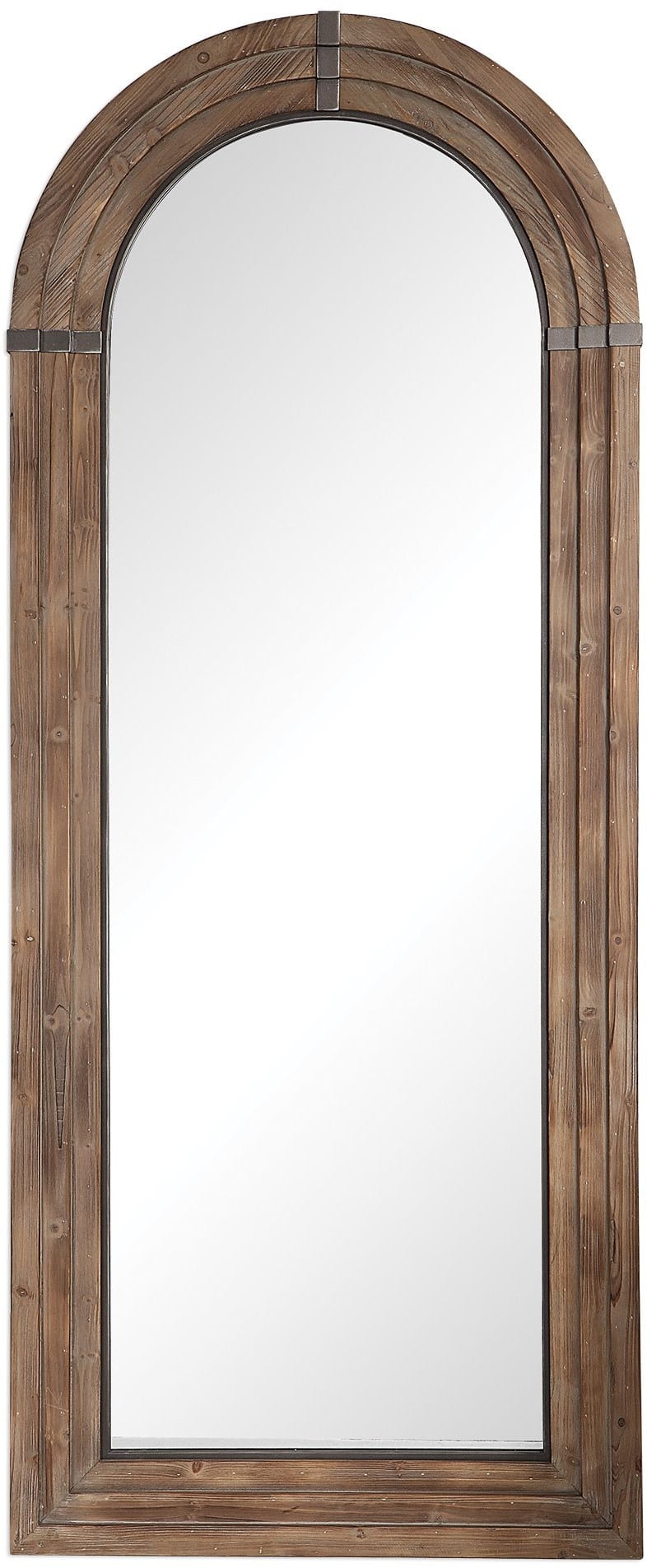 Uttermost 09394 Vasari 82" Oversized Rustic Farmhouse Arched Leaner
