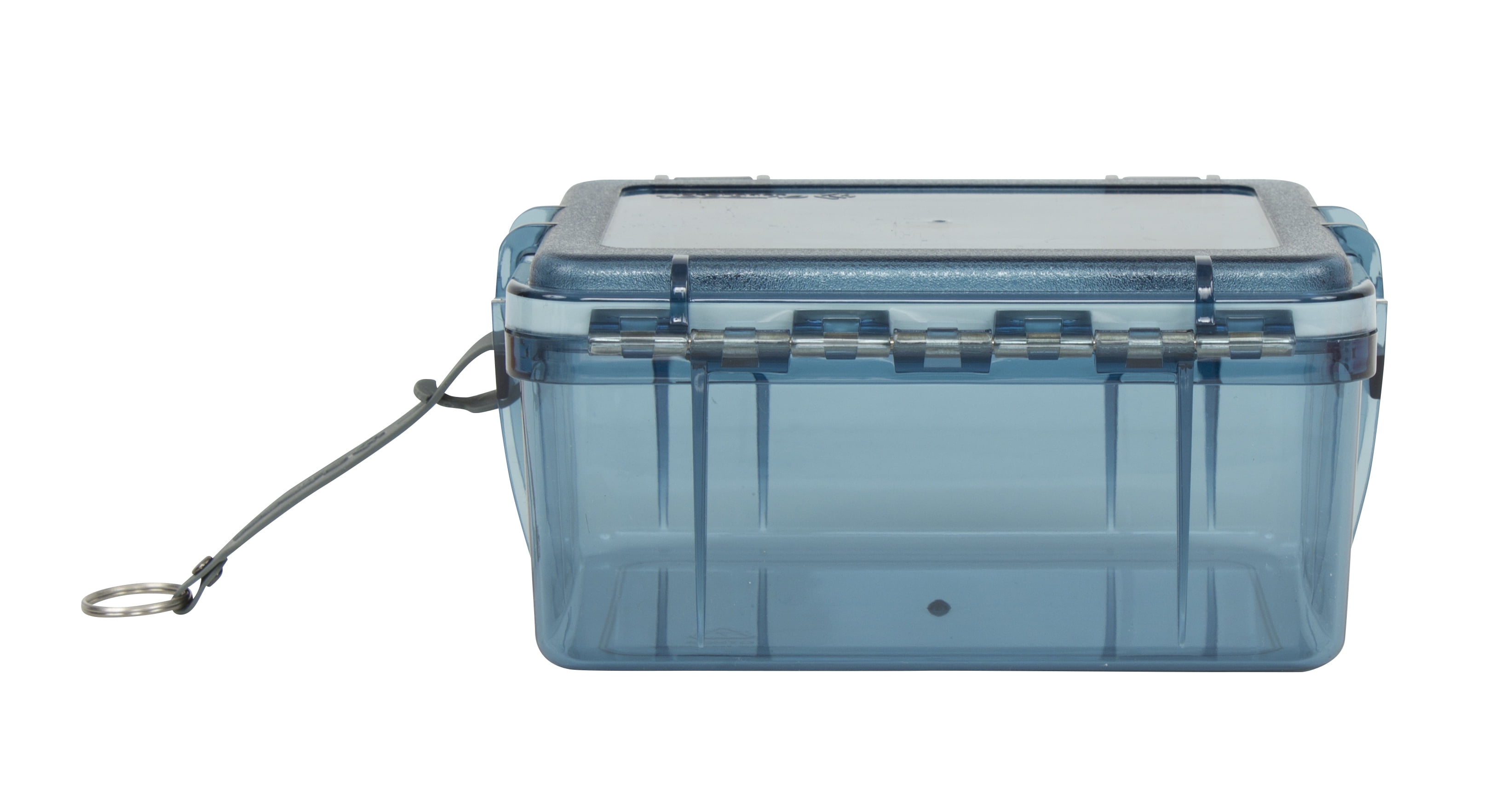 Outdoor Products Large Watertight Case Dry Box, Blue, 8" x 6.75" x 3.5", Polycarbonate