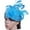 Sky Blue, variant on Fgnfyis Wedding Fascinator Fashion Hat with Mesh and Ribbons for Party Christmas Hats for Women Red