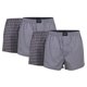 thumbnail image 1 of TOM TAILOR calzoncillos de hombre, paquete de 4 - calzoncillos tejidos, algodón, popelín, a cuadros Azul oscuro S (Small), 1 of 1