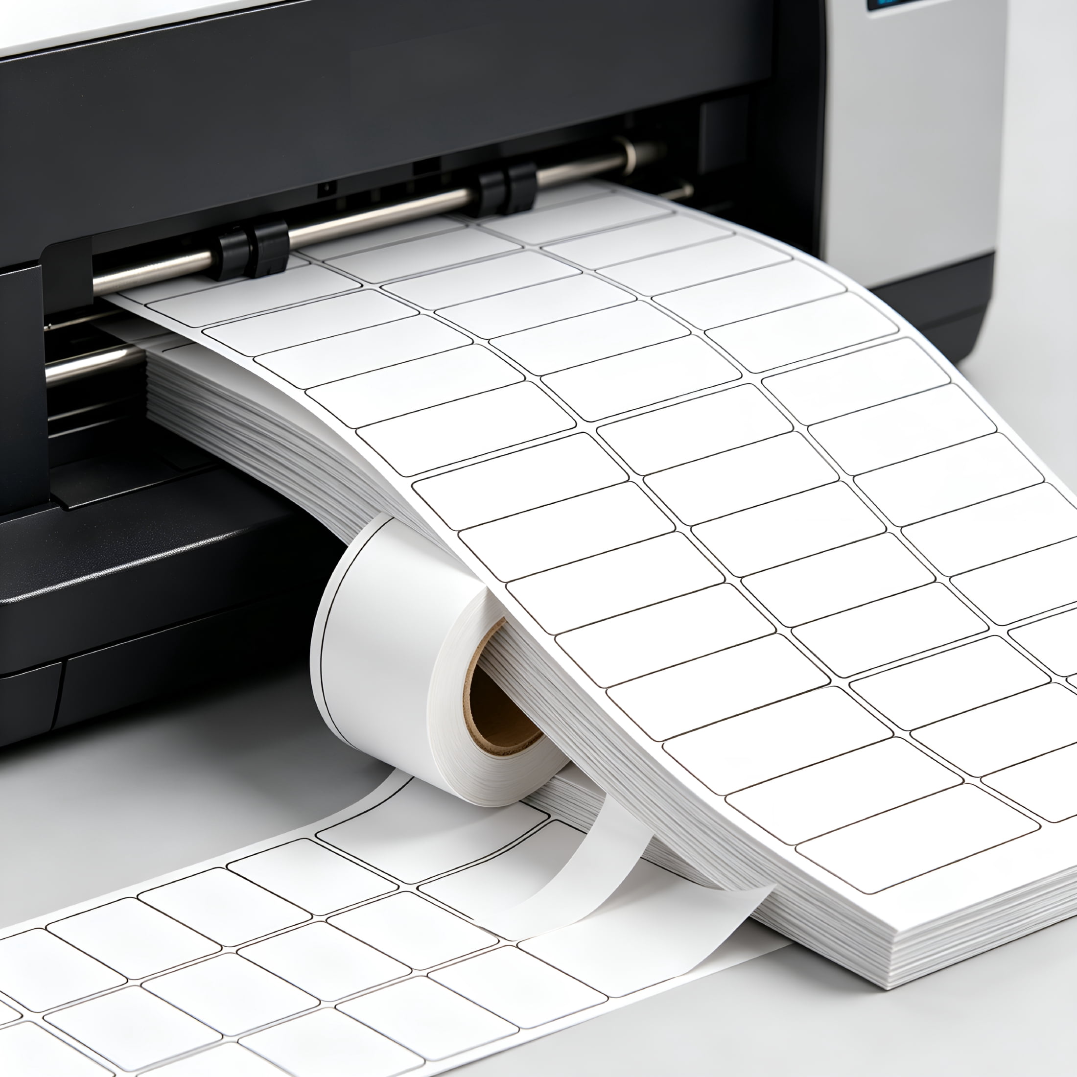 CCOCC 1"X 2-5/8"Address Labels 3000 Labels Sticker Paper for Laser/Ink Jet Printer Mailing Labels 8.5"×11"White 30 Per Sheet