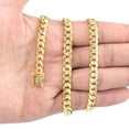 thumbnail image 4 of Nuragold 14k Real Yellow Gold Miami Cuban Link 6.5mm Chain Necklace (16"-30") Italian Jewelry for Men & Women, 4 of 11