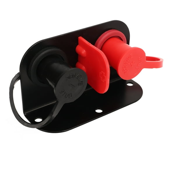Pince De Batterie De Voiture 250a M10 X 2 Kit De Conversion De Poteau De Saut De Batterie Outil De Charge Durable Large Application Pour UTV ATV Camion RV Tracteur Tondeuse à Gazon Bateau