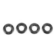 thumbnail image 4 of Cerradura de puerta con diseño de coche, 4 piezas de fibra de carbono, círculo de elevación de puerta, accesorios para automóviles probados profesionalmente, 4 of 9