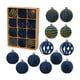 thumbnail image 2 of Christmas Decorations 12 Piece Flocked Christmas Balls Christmas Decoration SetMultiple Styles Of Christmas Tree Decorations Can Also Be Used For Other Party, 2 of 6