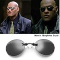 thumbnail image 1 of Gafas de sol nasales Gafas de sol retro de metal Matrix Mini gafas de sol para hombres y mujeres, 1 of 5