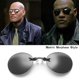 thumbnail image 1 of Gafas de sol nasales Gafas de sol retro de metal Matrix Mini gafas de sol para hombres y mujeres, 1 of 5