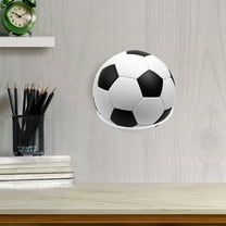 Raindrops 4 Pcs Iron Wall-Mounted Soccer Ball Holder Space-Saving Ball Display Rack Easy To Install Ball Storage Stand Wall Mounted Football Storage Rack