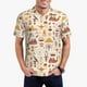 thumbnail image 1 of Balery UAE Travel1 Camisa Polo de Hombre con Estampado, de Manga Corta y Tejido Medio, Camisa Tipo Golf Polo-Small, 1 of 6