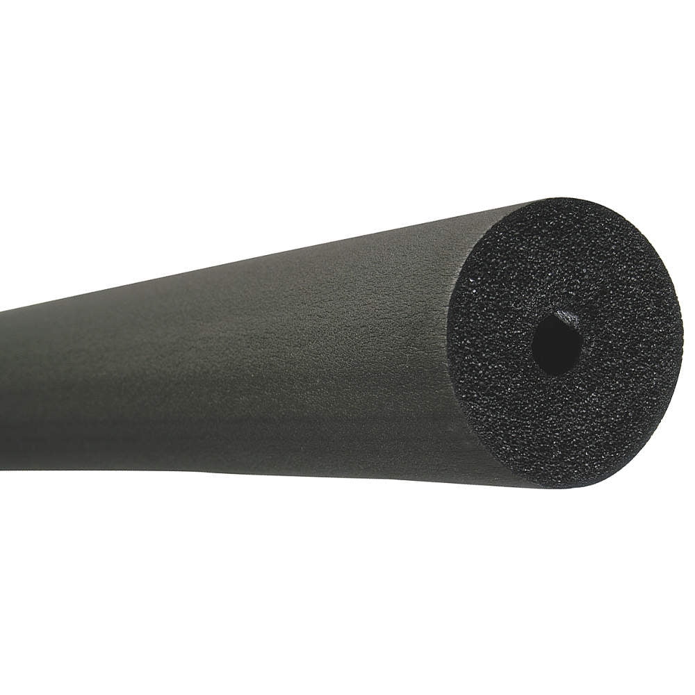 Black 6XP038258 ID,6 ft. TUNDRA Pipe Ins.,Poly,2-5//8 in