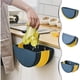 thumbnail image 2 of Bolsa de cocina plegable, Poub plegable colgante, Poub plegable semicircular, gabinete portátil, oficina, baño, dormitorio y Poub para automóvil (azul marino), 2 of 5