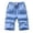 Blue, variant on Men's Casual Loose Fitting Breathable Capris Summer Beach Pants Sports Fitness Shorts Sports Shots Long Compression Shorts Men Athletic Short Beach Shorts Men Band 1 Men Softball Shorts Mens
