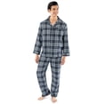 thumbnail image 1 of Conjunto de Pijama de Franela para Hombre Fruit of the Loom Verde Marino 2X, 1 of 6