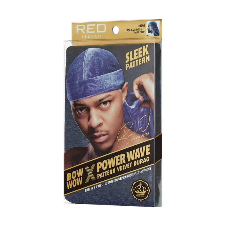 Red by Kiss Bow Wow X Power Wave Premium Pattern Velvet