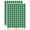 Dark Green, variant on Gunslinger Mustache Moustache Silhouette 200+ Round Stickers - White - Gloss Finish - 0.50" Size