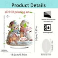 thumbnail image 3 of 2D Acrylic Christmas Desktop Decor - Cute Holiday Tabletop Ornaments, Creative Xmas Decorative Items for Home Office, Festive Small Ornaments for Christmas Celebrations, 7.56*7.87in, C, 3 of 4